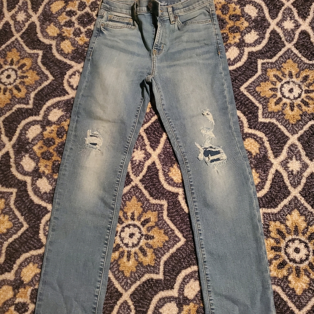 Boys size 14 distress jeans